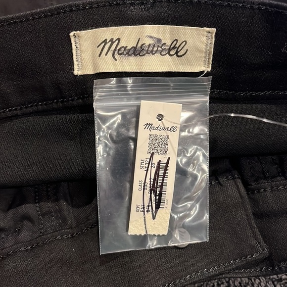 Madewell 11" High-Rise Roadtripper Supersoft Skinny Jeans Stirrup NC321 Size 28 - Picture 5 of 6